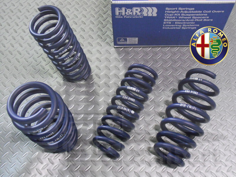 ��H&R Sport Springs��H&R ���ݡ��ĥ��ץ�󥰡å���ե����ᥪ ����˥� ���֥�� ���� / �ץ�ߥ��� 1.2 �ϥ��֥�å� 2WD��ALFA ROMEO JUNIOR HYBRID FWD�ۡ�����̵������Ź��ô��