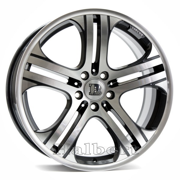 ��BRABUS Monoblock Q�ۥ֥�Х� ��Υ֥��å�Q ���ԡ��� 22�������10.0-22 �ۥ�����1�ܡۥ�륻�ǥ��٥�� M / GL / GLE / GLS ���饹��Mercedes-Benz W164 / W166 / X164 / X166��Q12-002-65-XL