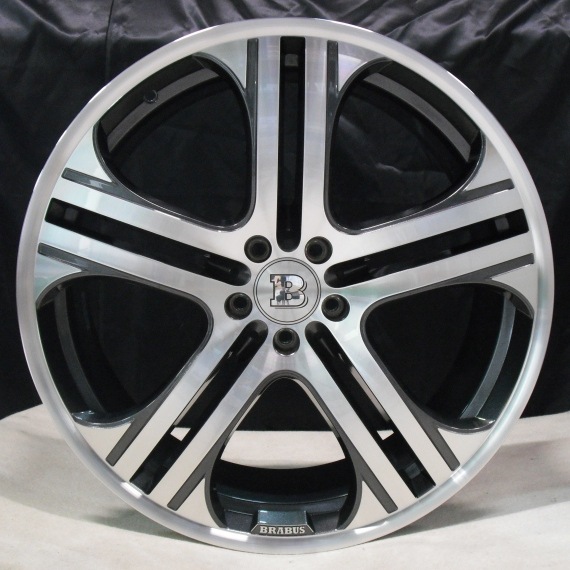 ��BRABUS Monoblock Q�ۥ֥�Х� ��Υ֥��å�Q ���ԡ��� 22�������10.0-22 �ۥ�����1�ܡۥ�륻�ǥ��٥�� M / GL / GLE / GLS ���饹��Mercedes-Benz W164 / W166 / X164 / X166��Q12-002-65-XL