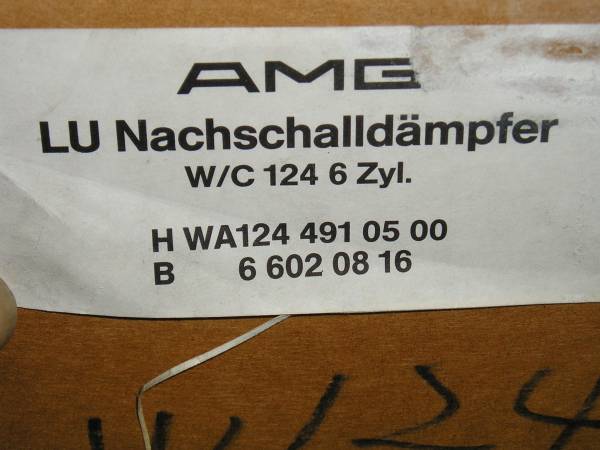 AMG���������ॸ�����ꥢ�ޥե顼 Mercedes-Benz��W124��260E��300E��300CE