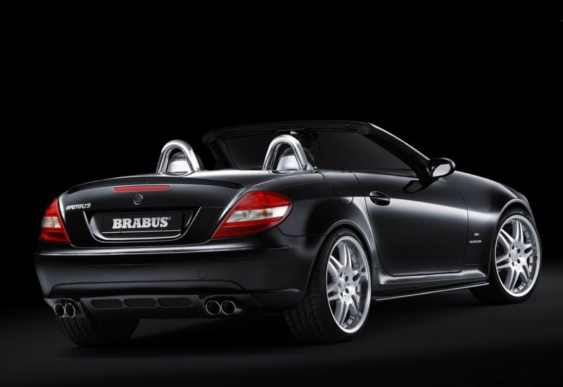 ��BRABUS��Monoblock��6�ۡ��֥�Х�����Υ֥��å�6��2�ԡ��� ��9.5-18��������ۥ�����1�ܡ� Mercedes-Benz��R171 SLK-Class����W209 CLK-Class