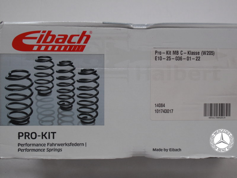 ������͢���ʡ�Eibach PRO-KIT�ڥ����Хå� �ץ����å� 10-25-036-01-22 �����륹�ץ�󥰡å�륻�ǥ��٥�� C���饹 ������ W205 C180 / C200��Mercedes-Benz W205��10-25-036-01-22�ۡ�����̵������Ź��ô��