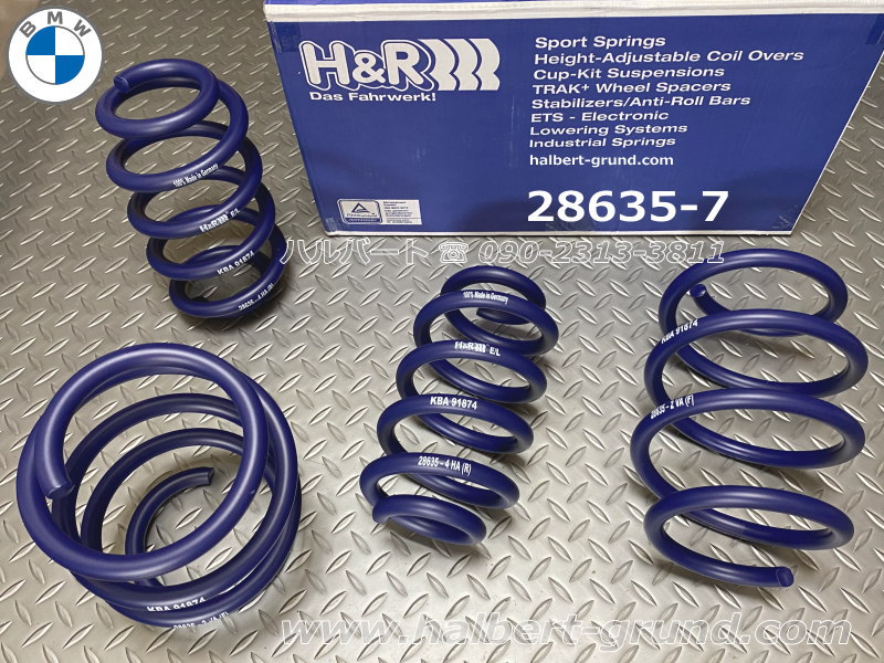 ��H&R Sport Springs��H&R ���ݡ��ĥ��ץ�� 28635-6��BMW X���꡼�� X1 U11 sDrive 18i��BMW U11 X1�ۡ�28635-6�ۡ�����̵������Ź��ô��