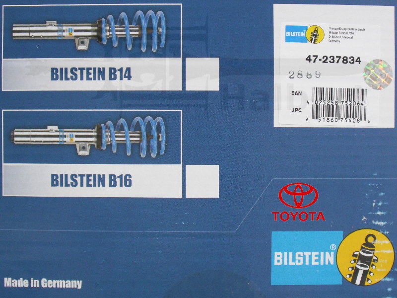 ��BILSTEIN B14 BSS-KIT�ۥӥ륷�奿���� B14 �ͥ����ֹ�Ĵ�����åȡåȥ西 ������ NHP10��TOYOTA Aqua�ۡ�47-237834J�ۡ�����̵������Ź��ô��