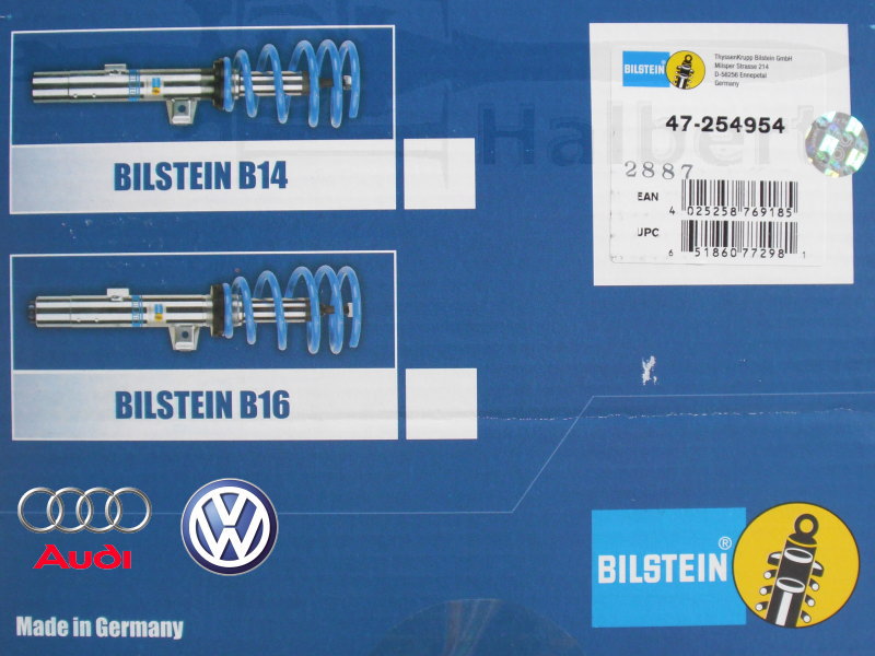 ��BILSTEIN B14 PSS�ۥӥ륷�奿���� B14 �ͥ����ֹ�Ĵ�����å� F���ȥ�åȷ¦�50/R �ޥ����󥯡å����ǥ� A3 8V ���ݡ��ĥХå� / ������ 2WD��Audi A3 8V�ۡ�47-254954�ۡ�����̵������Ź��ô��