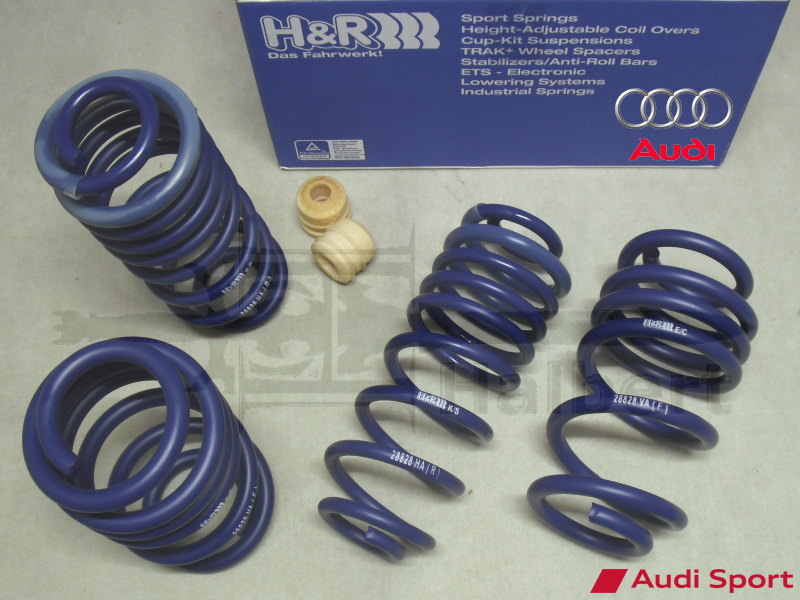 新品未使用品 H&R ダウンサス AUDI RS7 H&R ダウンサス 28828-1【H&R Sport Springs】スポーツスプリング