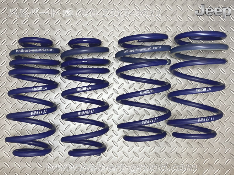 ��H&R Sport Springs�ۥ��ݡ��ĥ��ץ�󥰡å����� ���������� 4WD ���󥸥��塼�� & ��ߥƥåɡ�Jeep Cherokee KL 4x4 LONGITUDE / LIMITED�ۡ�28796-1�ۡ�����̵������Ź��ô��
