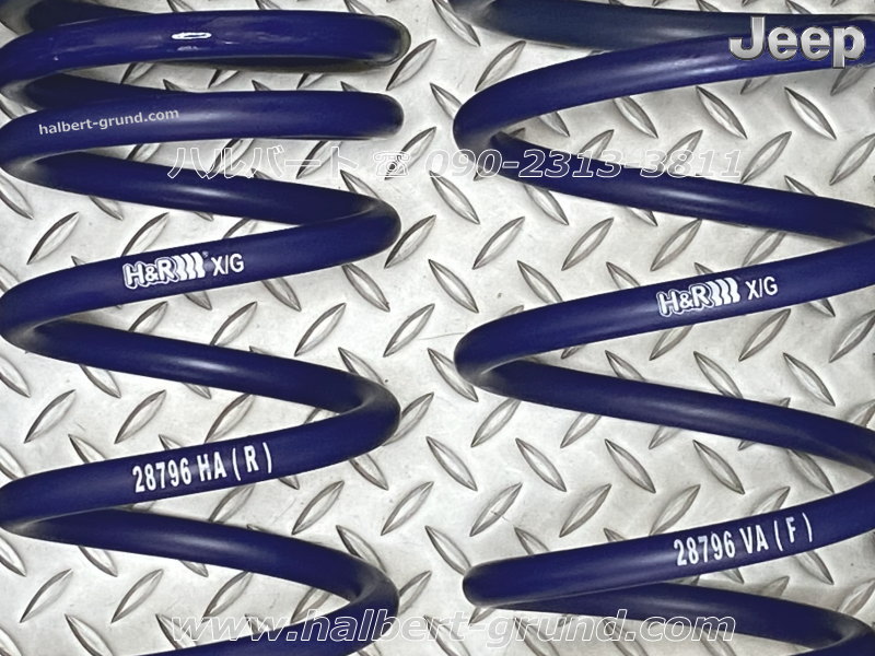 ��H&R Sport Springs�ۥ��ݡ��ĥ��ץ�󥰡å����� ���������� 4WD ���󥸥��塼�� & ��ߥƥåɡ�Jeep Cherokee KL 4x4 LONGITUDE / LIMITED�ۡ�28796-1�ۡ�����̵������Ź��ô��