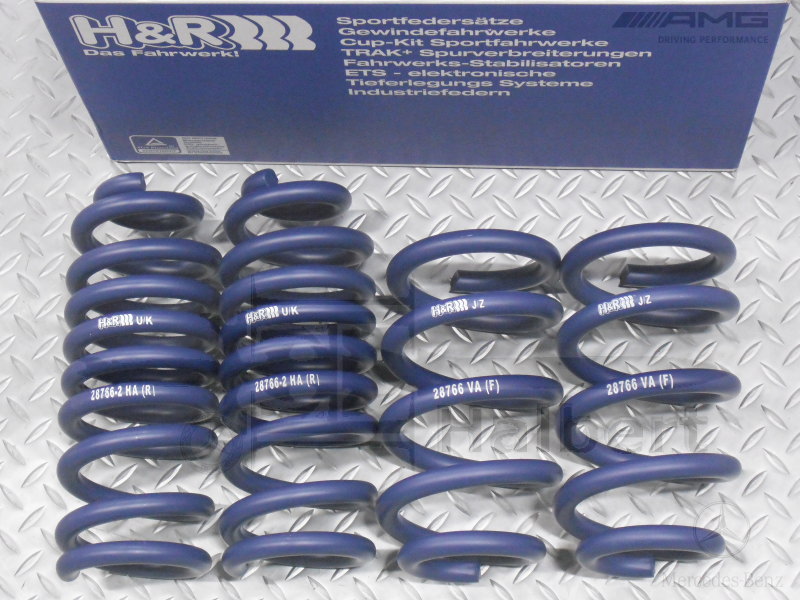 �ڿ��̸��� ��������ʡۡ�H&R Sport Springs��H&R ���ݡ��ĥ��ץ�� 28766-2�å�륻�ǥ� AMG C���饹 ���֥ꥪ�� A205 C63��Mercedes-AMG C63 A205�ۡ�28766-2�ۡ�����̵������Ź��ô��