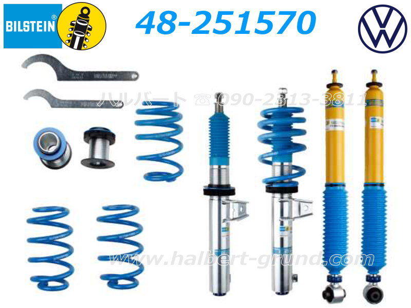 ��BILSTEIN B16 PSS10�ۥӥ륷�奿���� B16 �ͥ����ֹ�Ĵ�� ������10��Ĵ�� �����ڥ󥷥�󥭥å� �ե���ȥ��ȥ�åȷ� 55���åե��륯������� �����8 GTI / R��Volkswagen Golf ���ۡ�48-251570�ۡ�����̵������Ź��ô��