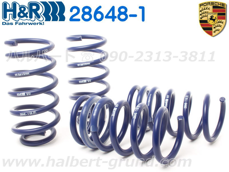 ��H&R Sport Springs�ۥ��ݡ��ĥ��ץ�󥰡åݥ륷�� 971 �ѥʥ᡼�� 4 ���ݡ��ĥġ��ꥹ���PORSCHE Panamera4 Sport Turismo�ۡ�28648-1�ۡ�����̵����