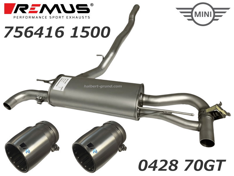 ������͢���ʡ�REMUS Sports Label�ڥ�ॹ ���㥿�Хå������ƥ�ʿ��޸����򴹡˥ޥե顼 ��102 GT �����󺸱��åߥ� F54 ����֥ޥ� ����󥯡��ѡ������ ���� LVJCW��MINI CLUBMAN John Cooper Works��756416 1500 + 0428 70GT�ۡ�����̵������Ź��ô��