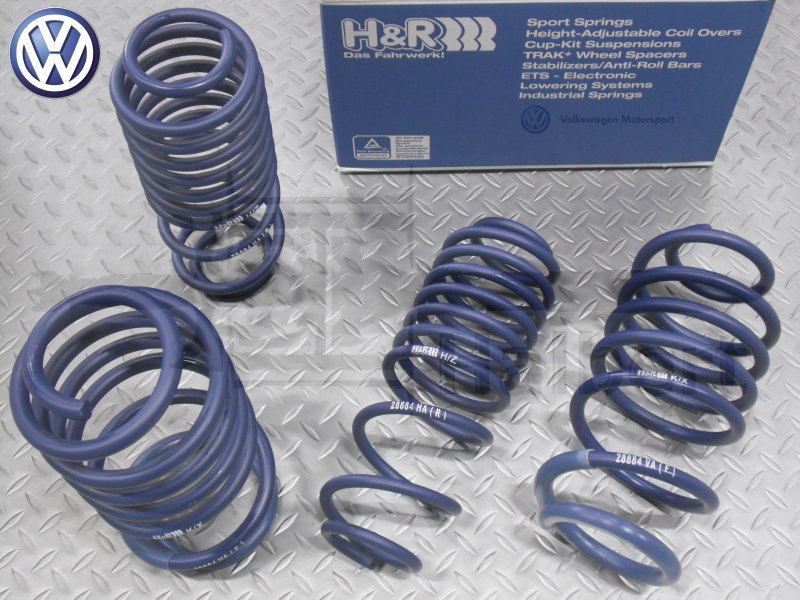 H&R ダウンサス 28884-1【H&R Sport Springs】スポーツスプリング