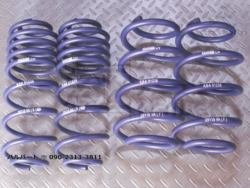 H&R ダウンサス 29118-1【H&R Sport Springs】スポーツスプリング