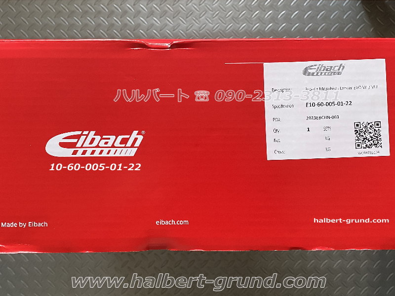 アイバッハ スプリング 10-60-005-01-22【正規輸入品】Eibach PRO-KIT