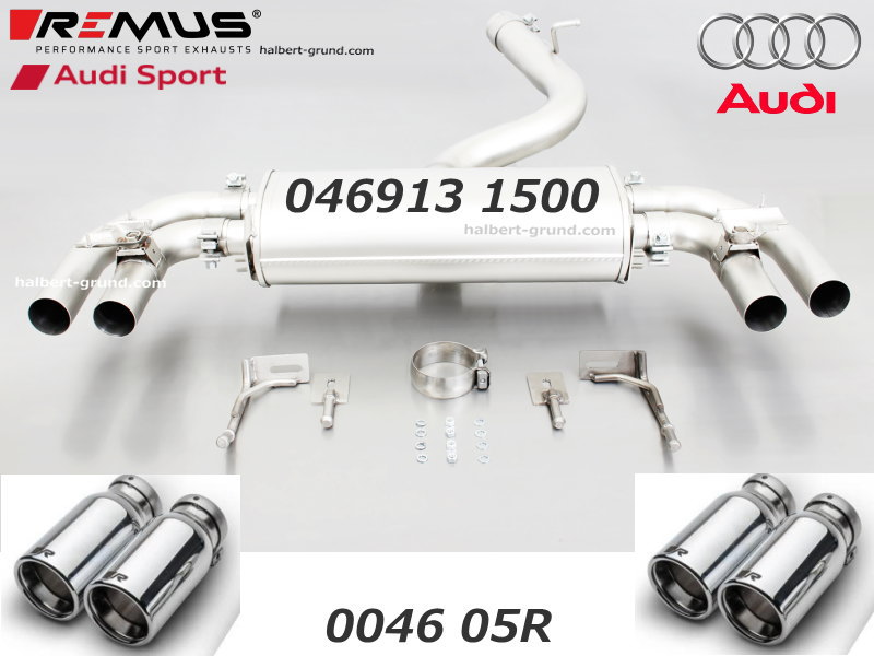 ������͢���ʡ�REMUS Sports Label�ڥ�ॹ ���ݡ��ĥ�٥� �ꥢ�ޥե顼 �Х�֥���ȥ����륷���ƥ��� ��90 W �����å����ǥ� S3 8V ���ݡ��ĥХå���Audi��046913 1500 + 0046 05R�ۡ�����̵������Ź��ô��