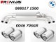 ������͢���ʡ�REMUS Axle-back Sport Exhaust�ڥ�ॹ ���ݡ��ĥ�٥� �ꥢ�ޥե顼 ��102 ���󥰥� ���ȥ졼�ȥ��å� W ������BMW 5���꡼�� 540i ������ G30 / �ġ���� G31��088017 1500 + 0046 70SGR�ۡ�����̵������Ź��ô��