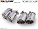 ͢ʡREMUS Sport Exhaustڥॹ ݡĥ٥ ꥢޥե顼 84 󥰥/󥰥 W BMW X꡼ X4 F26086014 0500+0046 55SSR̵ۡŹô