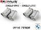 ������͢���ʡ�REMUS Axle Back System�ڥ�ॹ ���ݡ��ĥޥե顼 ��102 ���󥰥� ���ȥ졼�ȥ��å� W ������BMW X���꡼�� X3 F97 X3M / X3M ����ڥƥ�������086219 6000 + 086219 1500 + 0446 70SGR�ۡ�����̵������Ź��ô��