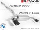 ������͢���ʡ�REMUS Axle-back system�ڥ�ॹ ���ݡ��ĥޥե顼 ��102 ���󥰥륹�ȥ졼�ȥ��å� �֥�å� ������BMW 1���꡼�� F40 M135i xDrive�ۡ�754019 0000 + 754019 1500 + 0026 70SGBR�ۡ�����̵������Ź��ô��