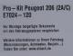 ������͢���ʡ�Eibach PRO-KIT�ڥ����Хå� �ץ����å� 7024-120 �����륹�ץ�󥰡åץ��硼 206 �ϥå��Хå� & ���ݡ��ĥ若�� 1.6��PEUGEOT 206��7024-120�ۡ�����̵������Ź��ô��