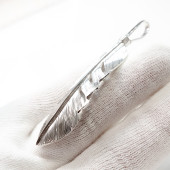 一点物　【期間限定価格】silver950フェザー