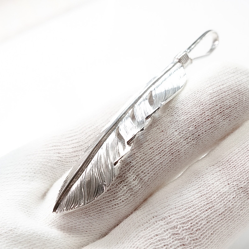 一点物　【期間限定価格】silver950フェザー