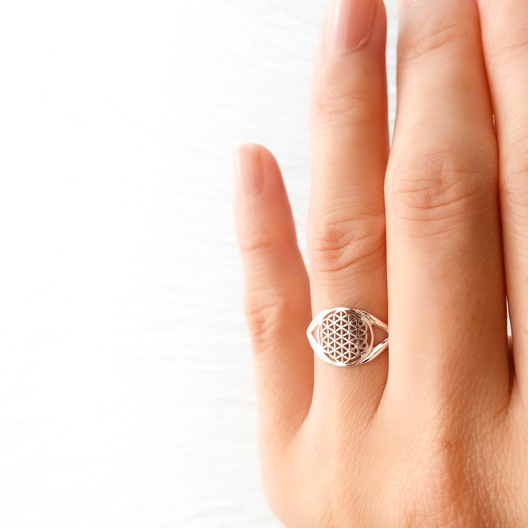 フラワーオブライフリング