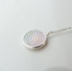 虹色に輝くフラワーオブライフ　18mm or 20mm ネックレス