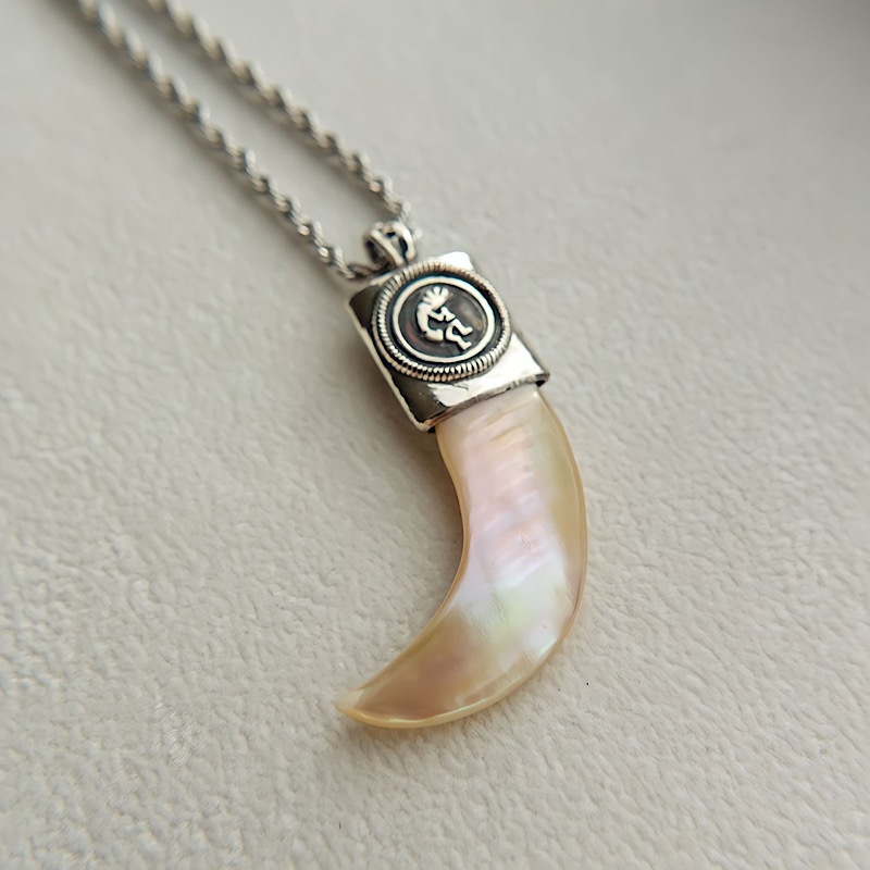 受注製作　夜光貝のベアクロー　【raven】