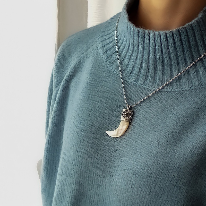 受注製作　夜光貝のベアクロー　【raven】