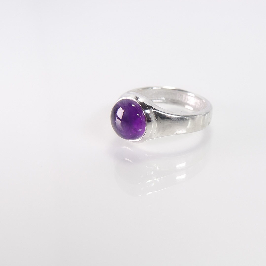 アメジスト　シルバーリング