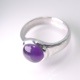 アメジスト　シルバーリング
