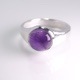 アメジスト　シルバーリング