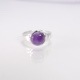 アメジスト　シルバーリング