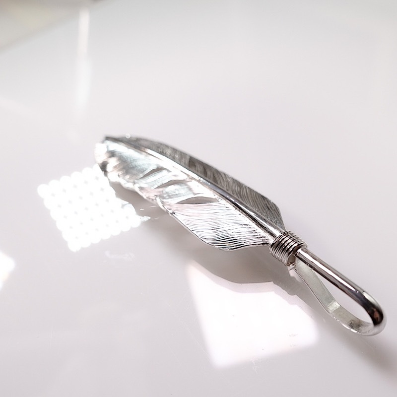 一点物　【期間限定価格】silver950フェザー