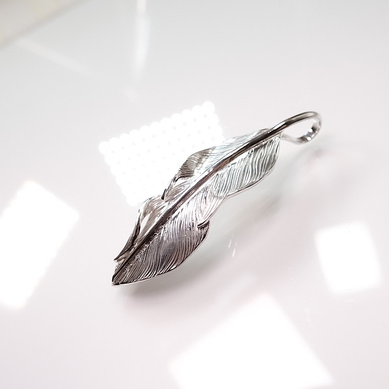 一点物　silver950フェザー M