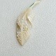 一点作品　夜光貝フェザーネックレス