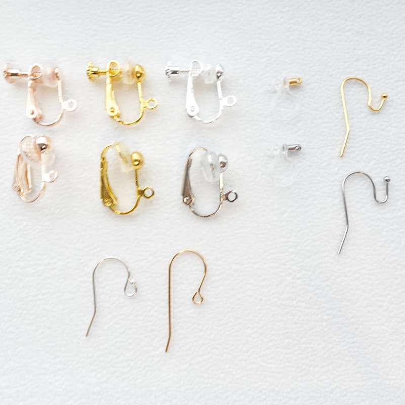 シェル　曼荼羅の花ピアス