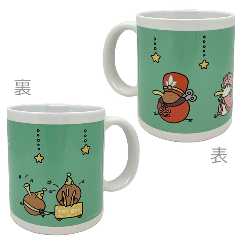 ゆるゆる様まとめ買い ゆるいキーウィ マグカップ おもちゃの行進 | ゆるいキーウィ | エイ