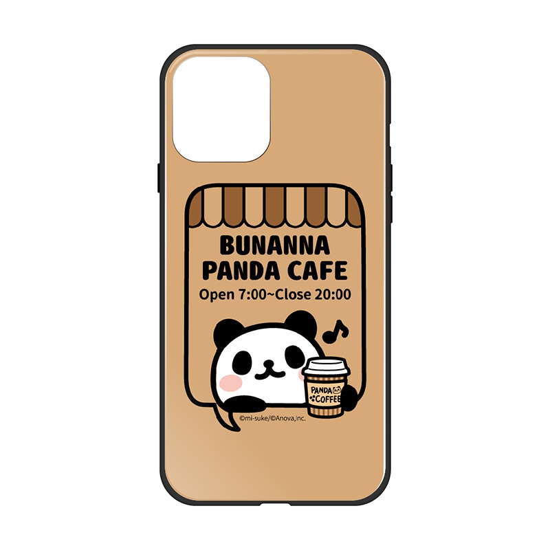 ぶなんなパンダ iPhoneスマホケース（ブラウン） | すべての商品