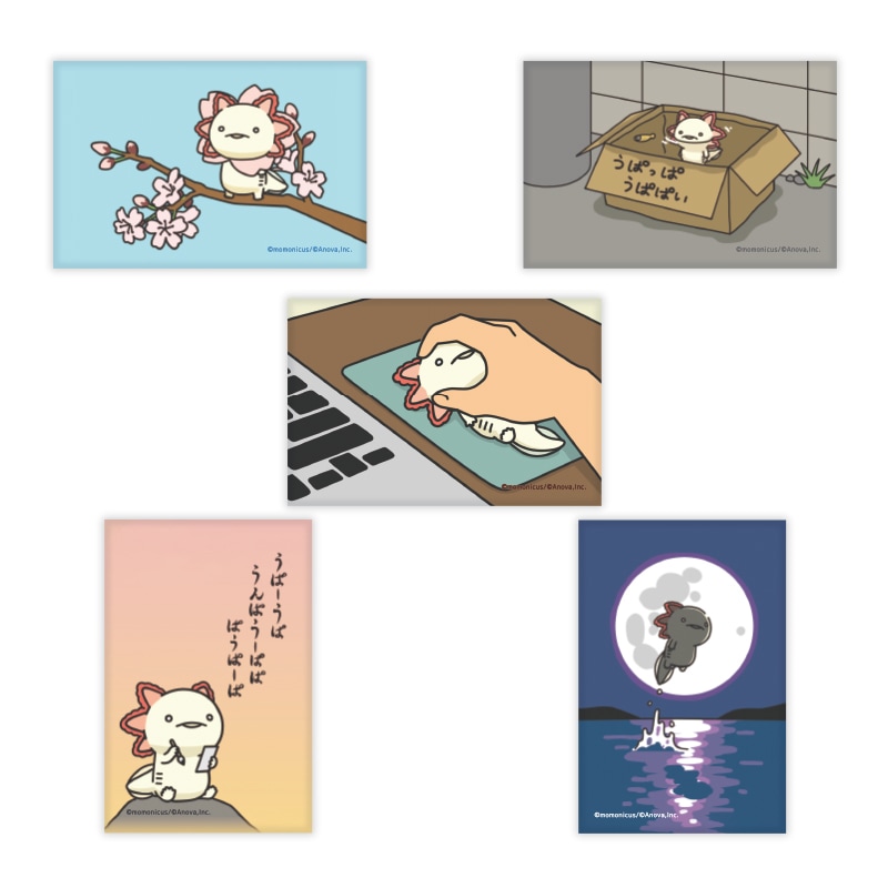 人生はウーパールーパー ブラインドマグネット （全5種） | 人生は