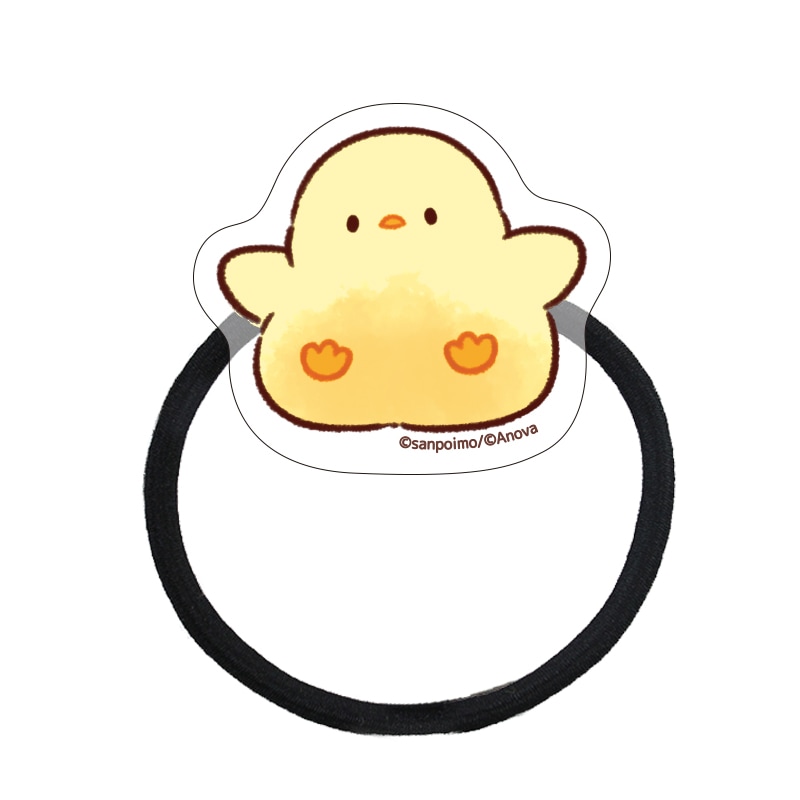 もふピヨ アクリルヘアゴム | もふピヨ | エイノバキャラクターショップ