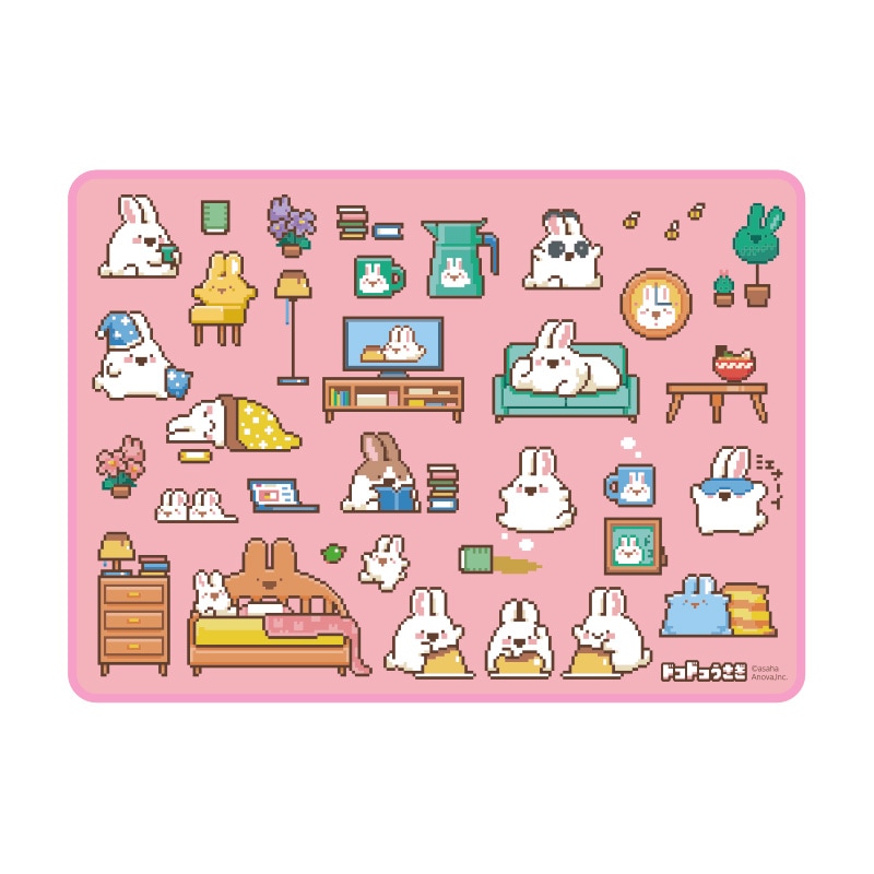 ドコドコうさぎ ブランケット ドコドコうさぎ エイノバキャラクターショップ