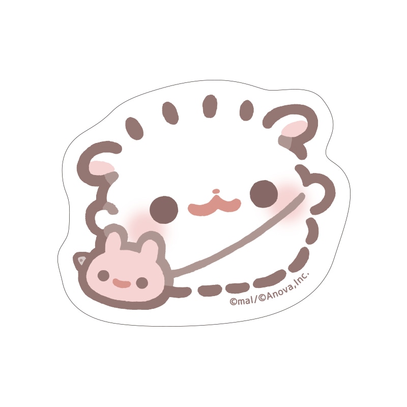 ポメラニアンもち ステッカー （しらたま） | ポメラニアンもち | エイ
