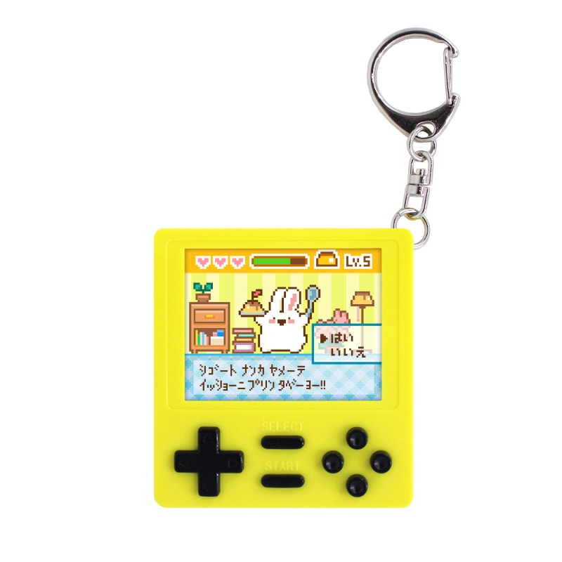 ドコドコうさぎ レトロゲーム機型キーホルダー | ドコドコうさぎ
