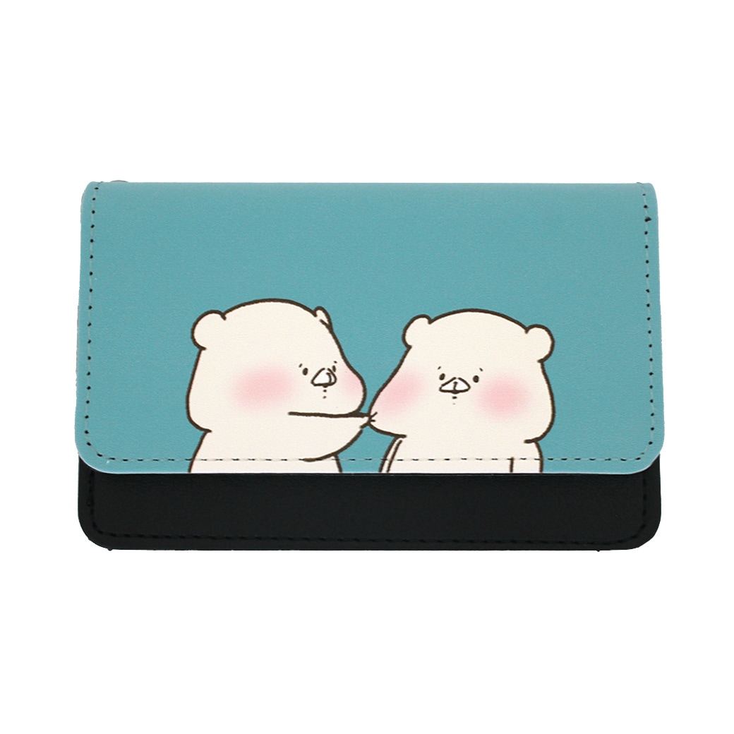 ともだちはくま　合皮ウォレット ともだちはくま 合皮ウォレット ともだちはくま 合皮ウォレット