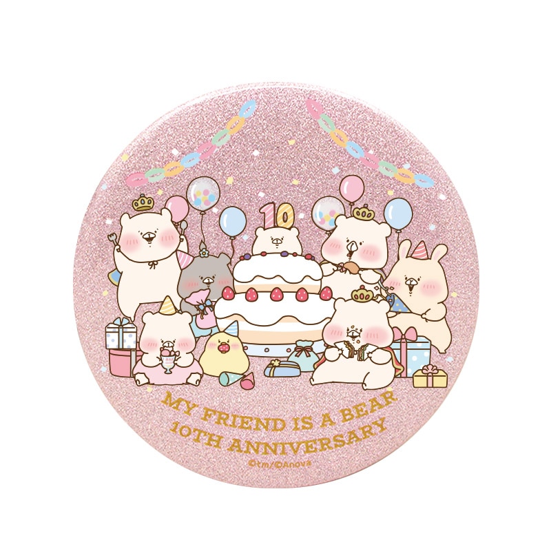 ともだちはくま BIG缶バッジ（10th Anniversary） | ともだちはくま