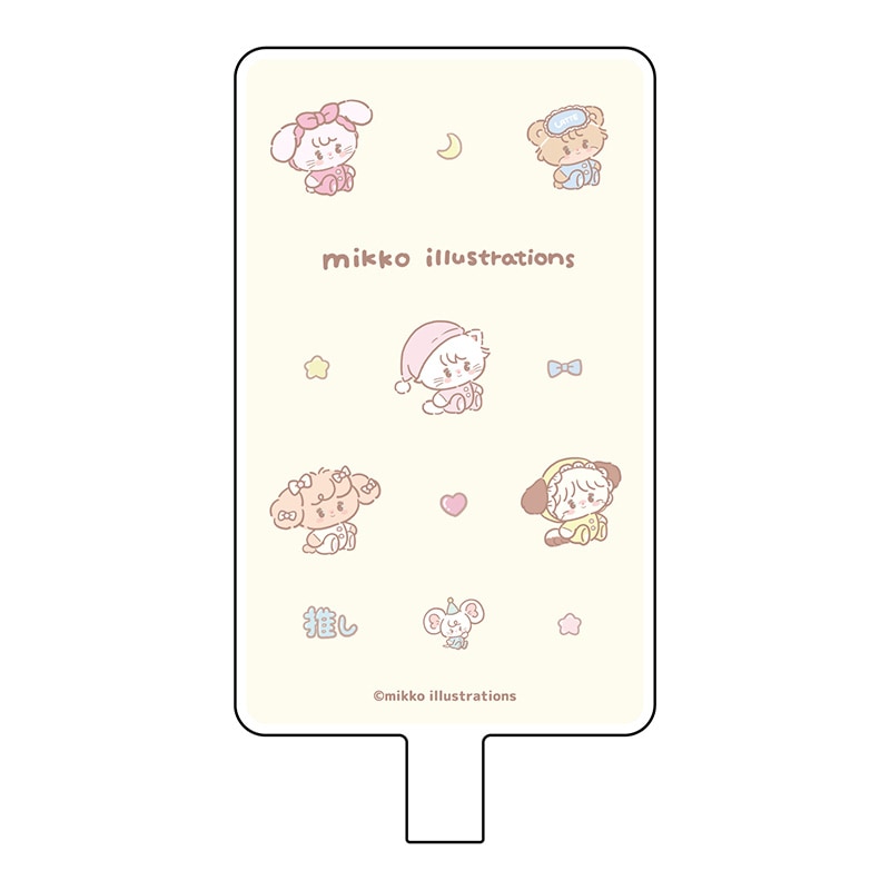mikko characters フォンタブ＆ネックストラップ | mikko