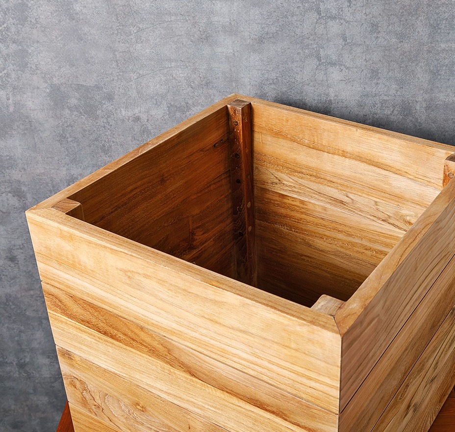 鉢　チークボードボックス